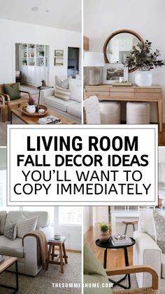 living room decor ideas you'll want to copy immediately