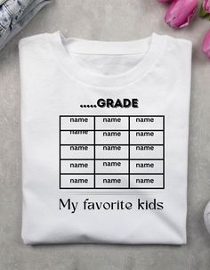 Teacher Student Happy first Day Of School shirt,  Back to school shirt, Welcome Back , School Tales Starry Trails 🛍️ **HOW TO ORDER**   📄 Pick your size and color from the drop-down menus   📸 Review the sizing and color options in the listing photos   🛒 Add the item to your cart and complete the checkout process   🚀 We'll start working on your order right away!   ✏️ **SIZING**   📊 Please review the listing photos to see the size charts   🖼️ These photos will also show you how to order a r Long Sleeve School Shirt With Graphic Print, Long Sleeve Graphic Print School Shirt, Cute Crew Neck Shirt For End Of School Year, Back To School Spirit Shirt With Text Print, Cute School Tops With Name Print, Casual T-shirt For Back To School Gift, Cute Crew Neck Shirt With Name Print, School Spirit Tops With Name Print For School Events, School Long Sleeve T-shirt With Name Print