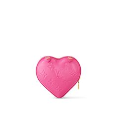 LOUIS VUITTON® - Keep My Heart - Neon Pink Micro Bags, Louis Vuitton Pink, Pink Monogram, Cute Muslim Couples, Luxury Purses, Heart Bag, Pink Purse, Louis Vuitton Official, Color Dorado