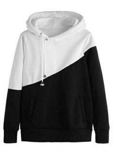 Выкройки на индивидуальные размеры Sew Hoodie, Outfit Hoodie, Color Block Sweatshirt, Sweatshirt Outfit, Girl Sweatshirts, Casual Coat