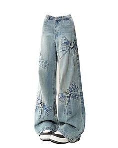 Our baggy jeans are hard to miss ! 🤩 Tell us your fave 1-4? 👇🏼 Link in bio !👆🏼 Baggy Oversized Jeans, 2000s Style Aesthetic, Kawaii Jeans, Baggy Jeans Outfit Ideas, Aesthetic Trousers, Trending Pants, Trashy Clothes, Japanese 2000s