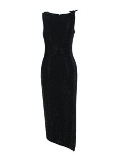 The Hecate Flower Embellished Bandage Midi Dress will take your outfit to the next level of glamour. A timeless black hue combines with intricate flower detailing for an understated but elegant look. Its midi length silhouette offers a sexy fitted look that shows off all your curves. Make an unforgettable statement in this stylish dress! Material: Bandage (95% Polyester, 5% Spandex) Invisible zipper opening at the back Stretch Factor: High Stretch Clean: Dry clean only Color may vary due to the lighting on images. The product images (without model) are the closest to the true color of the product Model is wearing an S Shapewear Tops, Bandage Midi Dress, Sleeveless Short Dress, Jumpsuits And Romper, Feather Dress, Long Shirt Dress, Maxi Dress Green, Embellished Dress, Shop Maxi Dresses