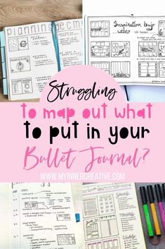 Spread Drafts and Layouts - Planning out your Bullet journal | My Inner Creative Planning put your new journal can be stressful, here are some examples of how to do it and what to include to make sure you don't get yourself to overwhelmed in the first few months! #bulletjournal #bujo #bulletjournalideas #planning #planner #planneraddict #planningbujo Habit Building, Journal Creative, Bujo Layout, Bullet Planner, Building Tips