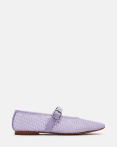 DREAMING Purple Multi Mesh Mary Jane | Women's Flats – Steve Madden Steve Madden Store, Apparel Merchandising, Leather Socks, 5 Inch Heels, Womens Flats, Mary Janes, Ballet Flats, Effortless Style, Vegan Leather