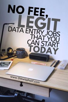 there is no fee, legit, data entry jobs that you can start today