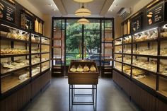 a bakery filled with lots of baked goods