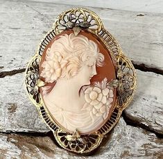 Antique Cameo Jewelry, Vintage Cameo Jewelry, Bridal Jewelery, Victorian Hand, Vintage Fine Jewelry, Cameo Jewelry, Vintage Cameo, Antique Brooches, Carved Shell