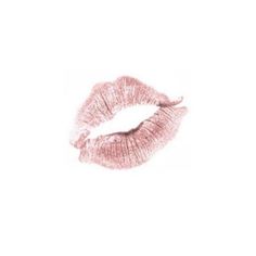 a drawing of a pink lip on a white background