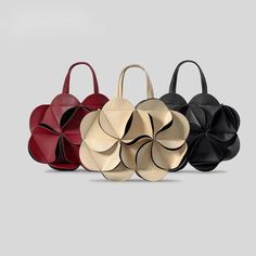 Introducing the Ezira Flower Petal Tote, a gorgeous addition to any wardrobe. the beautiful 3D petals design is crafted in exquisite details, Ezira tote is a truly unique and sophisticated piece. It's perfect for adding a touch of elegance to any outfit. Size: Round Tote - W28.5 x H20cm x D3cm / W11.22" x H7.87" x D1.18" Limited Quantities - Hurry! Gender: WOMEN Item Type: Handbags & Shoulder Bag Interior: Interior Slot & Zipper Pocket Material: High Quality Vegan Leather/PU Faux Leather Lining Decoration Flowers, Bag Interior, Woven Tote Bag, Flower Petal, Gothic Jewelry, Flower Fashion, Flower Petals, Canvas Tote, Cross Body Handbags