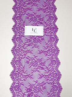 "Lilac with pink color lace trimming. Both sides scalloped. Width: 21 cm/8.3 inches Item number: L9230 Price is set for one meter/yard. You will receive the fabric in one continuous piece if you purchase more than 1 meter/yard. IMPORTANT! Maximum one piece length of this lace trimming is 3 meters/yards. If you buy more than 3 meters/yards of this lace trimming you will receive it in several pieces. Actual color may vary greatly form the color you see on screen. It depends on your devices screen Pink Fitted Lace For Party, Fitted Pink Lace For Party, Pink Crochet Lace For Party, Black Lace Fabric, Pink French, Alencon Lace, Lace Veils, Wedding Lace, Lace Bridal Gown