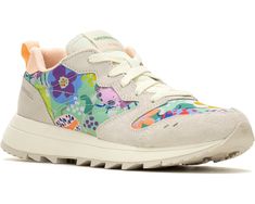 Women's Merrell Alpine 83 Sneaker Sp Botanist Leather Sneakers For Outdoor Activities In Spring, Multicolor Functional Sneakers For Spring, Functional Multicolor Sneakers For Spring, Functional Multicolor Spring Sneakers, Multicolor Leather Sneakers For Outdoor, Comfortable Multicolor Sneakers For Outdoor, Casual Multicolor Sneakers For Outdoor Activities, Multicolor Sneakers With Vibram Sole For Outdoor Activities, Multicolor Sneakers With Vibram Sole For Outdoor