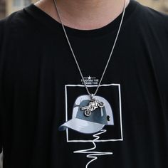 Material: Stainless Steel Color: Mecha Chariot/Square Pearl Chain 70cm Fashion Element: Irregular Style: INS Style Personalized Pendant Necklace, Couples Accessories, Chain For Men, Estilo Hip Hop, Personalized Pendant, Sweater Chain, Long Sweater, Pearl Chain, Hip Hop Fashion