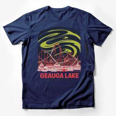 Vintage Geauga Lake Amusement Park T-Shirt, Retro Roller Coaster Graphic Tee, Fun Park Memorabilia, Unisex Shirt for Theme Park Enthusiasts Male T-Shirt Custom graphic T-Shirt.Customize your color Fan Merchandise T-shirt With Front Print, Graphic Tee Sublimation With Front Print, Graphic Tee With Sublimation Front Print, Graphic Tee With Front Print Sublimation Design, Graphic Tee With Front Print And Crew Neck, Themed Cotton T-shirt With Front Print, Themed Cotton Short Sleeve Tops, Fan Merchandise T-shirt With Sublimation Print, Fan Merchandise Sublimation Print T-shirt