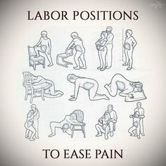 an image of labor positions to ease pain