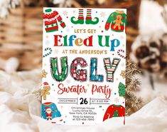 the ugly ugly sweater party is coming to town on december 26, and it's free