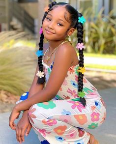 Hairstyles For Kids, Long Braids, Hairstyles Black, Buns, Braids, For Kids, Hairstyles, Hair, Instagram