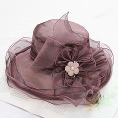 Category:Fascinators,Hats,Headwear; Embellishment:Flower,Pure Color,Splicing,Tulle; Gender:Women's; Quantity:1 PC; Theme:Vintage Theme,Head,Fashion,Birthday,Holiday,Classic Theme,Beach Theme,Wedding; Style:Vintage,Elegant; Hats Category:Straw Hat,Sun Hat,Floppy Hat,Bucket Hat; Occasion:Holiday,Casual; Material:Organza; Front page:WE; Shipping Weight:0.13; Listing Date:03/18/2024; Head Circumference: Style Année 20, Kentucky Derby Fascinator, Bridal Tea Party, Derby Fascinator, Wedding Party Accessories, Tea Party Wedding, Bridal Tea, Wedding Tea, Summer Hats For Women