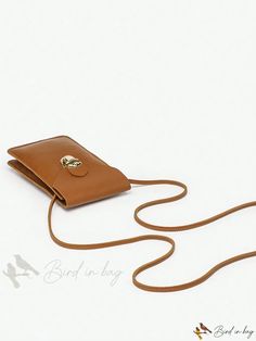 Bird in Bag - Womens Small PU Leather Shoulder Bag with Phone Pocket and Chain Clutch Wallet - Beige Travel Wallet On Chain With Phone Bag, Everyday Rectangular Wallet On Chain, Everyday Rectangular Mobile Phone Bag, Daily Use Rectangular Wallet On Chain With Removable Pouch, Brown Pouch Phone Bag For Everyday Use, Brown Wallets With Mobile Phone Bag, Brown Wallets With Mobile Phone Bag For Everyday, Brown Everyday Pouch Phone Bag, Everyday Brown Pouch Phone Bag