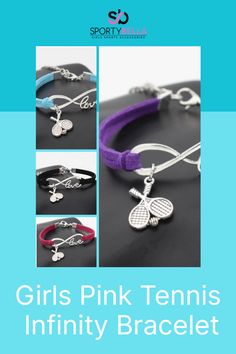 Make a statement both on and off the court with our fashionable Tennis Infinity Bracelet. Shop now at Sportybella for the latest designs! #sportybella #personalizedgifts #personalizedjewelry #customizedgift #ilovemysport #sportslove #usasports #sportslife #smallbusiness #tennisplayers #tennisplayersjewelry #bracelet Bracelet Shop, Affordable Gifts, Market Place, Tennis Players, Etsy Jewelry, The Court, Etsy Items, Infinity Bracelet, Latest Design