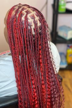 Red Box Braids