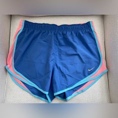 New Without Tags. Womens Nike Tempo Shorts. Size Large. Nike Blue Athletic Shorts For Spring, Blue Nike Athletic Shorts With Elastic Waistband, Nike Blue Workout Shorts, Nike Tempo Shorts, Nike Tempo, Nike Pro Shorts, Nike Athletic Shorts, Women’s Soccer, Soccer Shorts