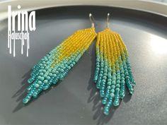 Yellow seed bead earrings Turquoise beaded earrings Gradient czech beads earrings Long bohemian earrings Tassel earrings Indian earrings Turquoise Tiny Beads Bohemian Earrings, Bohemian Turquoise Beaded Earrings With Tiny Beads, Turquoise Bohemian Beaded Earrings With Tiny Beads, Bohemian Turquoise Earrings With Tiny Beads, Turquoise Bohemian Beaded Earrings, Bohemian Earrings With Spacer Beads For Festivals, Bohemian Earrings With Tiny Beads For Summer, Bohemian Summer Earrings With Tiny Beads, Handmade Turquoise Beaded Drop Earrings