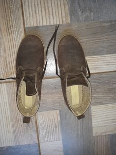 "Vtg women`s chestnut brown suede leather shoes. Italian lace up sneakers. Made in Italy. EU size 36. European flat heels shoes. condition: a little used shoes. Look photos, please. measurements: outsole length 26 cm / 10.1\" in heels height 2 cm / 0.8\" in EU size 36 (labeled size) 3.5 UK (labeled size) US 5.5" Brown Low-top Boots With Laces, Suede Lace-up Shoes With Suede Lining, Brown Suede Lined Lace-up Shoes, Brown Sneakers With Suede Lining And Round Toe, Brown Lace-up Shoes With Suede Lining, Brown Sneakers With Suede Lining, Brown Suede Ankle-high Sneakers, Brown Suede Lace-up Boots, Vintage Suede Sneakers With Round Toe