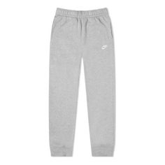 Nike Club Sweat Sports Elastic Waistband Fleece Casual Long Pants light grey BV2671-063 Grey Nike Sweatpants Outfits, Gray Sweatpants Man, Grey Nike Sweats, Gray Sweatpants Outfit, Nike Sweatpants Mens, Nike Grey Sweatpants, Grey Nike Joggers, Grey Pants Men, Spooky Basket