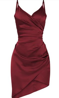 Satin Wrap Dress, Prom Dress Inspiration, Grad Dresses, Mode Inspo, Glam Dresses, Fancy Dresses, Dream Dress, Classy Outfits, Pretty Dresses