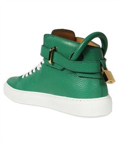 Round toelineankle strap100% calf, 100% rubberComposition: 100% % Calf, 100% % Rubber Luxury High-top Sneakers With Removable Insole, Leather High Tops, Designer Sneakers, Nappa Leather, Luxury Retail, Luxury Boutique, Shoe Brands, High Top, Ballet Flats