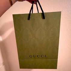 Authentic Gucci Shopping Bag. Brand New. Gucci Shopping Bag, Trendy Backpacks, Bags Gucci, Bag Brand, Gucci Bags, Printed Bags, Womens Tote Bags, Paper Shopping Bag, Black Green