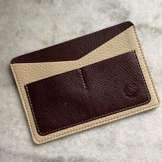 Brand New Cream Leather Wallets With Card Slots, Cream Leather Wallets For Everyday Use, Beige Rfid Blocking Bifold Wallet, Casual Brown Rectangular Card Holder, Casual Brown Bifold Card Holder, Cream Leather Bifold Wallet, Cream Bifold Wallet For Everyday Use, Cream Bifold Wallet With Interior Card Slots, Beige Bifold Card Holder With Interior Slots