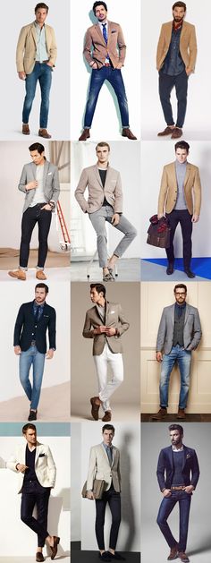 Top 5 Street Style Looks From New York Fashion Week: Look 2: The Tan Blazer Lookbook Inspiration Stil Masculin, Men's Business Casual, Mode Hipster, Lookbook Inspiration, Top Street Style, Icon Style, Tan Blazer, Herren Outfit