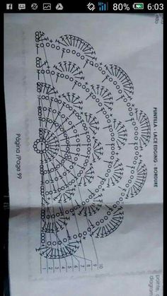 a piece of paper with an intricate design on it