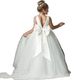 Elegant Sleeveless Ball Gown For Dress-up, Elegant Sleeveless Ball Gown For Formal Occasions, Elegant Sleeveless Dress-up Ball Gown, Tulle Ball Gown With Bow For Pageant, Pageant Tulle Dress With Satin Bow, Tulle Dress With Satin Bow For Pageant, Tulle Dresses With Satin Bow For Pageants, Princess Dress With Bow For Prom, Pageant Tulle Ball Gown With Satin Bow