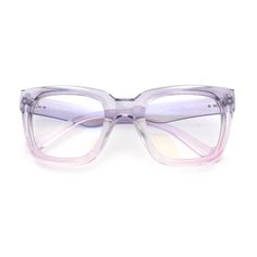 These trendy retro geeky plastic oversized horn rim clear lens blue light filtering glasses are perfect for complementing any fashionistas with their screens and devices. The trendy generous sizing and squared silhouette make them stand out from the crowd. They are made with a plastic based frame, metal hinges, and ultra blue violet ray filtering computer glasses. These glasses will protect your eyes from the harmful effects of blue light from screens while also looking great on you. (c712) Size Ultra Blue, Metal Hinges, Lavender Pink, Computer Glasses, Light Filter, Blue Violet, Blue Light, Hinges, Horn