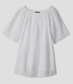 $215 Polo Ralph Lauren Kid Girls White Cotton Lace Hem Half Sleeve Dress Size 6X Description A sweet style for warm-weather days. ; Eyelet embroidery adds a charming touch to this lightweight linen dress. ; Shift silhouette. ; Elasticized neckline can be worn on or off the shoulders. ; Three-quarter-length sleeves. ; Eyelet embroidery at the cuffs and the hem. ; Lined at the body. ; Shell: 100% linen; Lining: 100% cotton. ; Machine wash cold, About Us We sell only 100% authentic clothing from ne Lace Hem Top, Lace Hem Dress, Half Sleeve Dress, Polo Ralph Lauren Kids, Eyelet Embroidery, Ralph Lauren Kids, Half Sleeve Dresses, Lace Hem, Cotton Lace