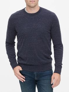 Fitted Crew Neck Sweater For Everyday, Classic Crew Neck Knit Top, Casual Crew Neck Knit Top For Layering, Knit Crew Neck Top For Layering, Knit Crew Neck Top, Stretch Fine Knit Crew Neck Sweater, Fine Knit Crew Neck Top, Fitted Soft Knit Crew Neck Sweater, Casual Long Sleeve Knit Top With Ribbed Cuffs