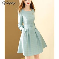 Mini Dresses Party, Dress Women Elegant, Dresses Party, Mini Dresses, French Style, Mini Dress Party, Above Knee, A Line Dress, Casual Dresses