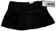 Black Skort With Belt Loops For Spring, Spring Black Skort With Belt Loops, Black Cotton Short Mini Skirt, Black Skort (shorts With Skirt Shape), Casual Black Skirt With Belt Loops, Short Black Cotton Skort, Black Cotton Mini Bottoms, Black Cotton Mini Length Bottoms, Pinstripe Mini Skirt