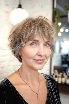 Best Haircuts for Women Over 50 with Fine Hair Short Bob With Curtain Bangs, Soft Curtain Bangs, Fine Hair Cuts, Long Pixie Cut, Best Haircuts For Women, Haircuts For Women Over 50, Blonde Bob Hairstyles, Straight Hair Cuts