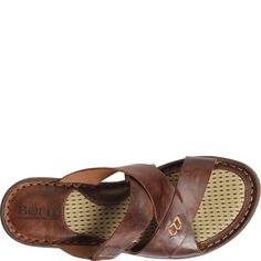 Hayka Basic | Born Shoes Brown Synthetic Sport Sandals For Summer, Beach Slides With Ortholite Insole And Open Toe, Leather Slip-on Sandals For Beach, Casual Slide Footbed Sandals With Ortholite Insole, Brown Open Toe Sport Sandals For Vacation, Brown Slip-on Sport Sandals With Textured Footbed, Comfortable Slip-on Sport Sandals For Vacation, Brown Slip-on Sport Sandals For Vacation, Casual Leather Sandals For Beach