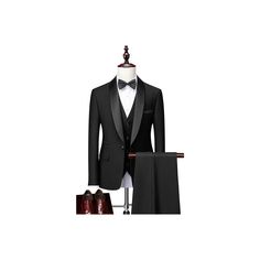 Elevate your style game with the LuxeSleek Exotic Tailored Suit Ensemble, a masterpiece crafted with the finest materials for a luxurious feel and exceptional durability. Its sleek and polished appearance, accentuated by a skinny fit type, adds a touch of modernity to your overall look. Perfect for any formal occasion, this suit guarantees to make you stand out from the crowd. Invest in the epitome of style and sophistication today and leave a lasting impression wherever you go. Elegant Fitted Black Set, Elegant Black Fitted Sets, Elegant Fitted Sets With Suit Collar, Elegant Black Tie Slim Fit Three-piece Suit, Fitted Tuxedo Sets For Formal Occasions, Classic Fitted Evening Sets, Elegant Fitted Semi-formal Sets, Sleek Fitted Tuxedo For Party, Classic Tailored Black Sets