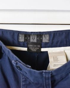 How it fits Straight Waist 32″ Inside leg 32″ Flaws Photos show marks if any Material Cotton Era 00s Colour Navy Casual Nike Golf Bottoms, Fitted Nike Cotton Pants, Fitted Cotton Nike Pants, Nike Fitted Cotton Pants, Nike Golf, Vintage Nike, Golf, Trousers, Nike