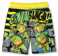 Nickelodeon Teenage Mutant Ninja Turtles Swim Trunks Shorts  Boy Size 5T Playful Black Bottoms For The Beach, Multicolor Playwear Bottoms With Elastic Waistband, Multicolor Bottoms With Elastic Waistband For Playwear, Playful Black Beach Shorts, Playful Character Print Bottoms For Playwear, Multicolor Shorts With Elastic Waistband For Playwear, Playful Multicolor Bottoms With Character Print, Multicolor Short Bottoms For Playwear, Boys Teenage