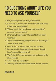 10 Questions About Life You Need to Ask Yourself Life Questions, Ask Yourself, Change Your Life, Self Development, The Words, Thought Provoking, Life Coach, About Life, Self Improvement