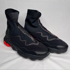 Adidas Originals Ozweego Tr Stlt Black/Solar Red Men's Sz: 9 (Fv9669). Item Is New Without Box, Never Worn Before. It Is Important To Note, All Items Pictured Is What Will Be Provided Upon Delivery. Great Item For The Holidays, Birthdays, Etc. Item Will Be Shipped In 1-3 Business Days And Tracking Information Will Be Provided Once The Item Is Dropped Off With The Shipping Provider. Thank You For Your Time, Your Business Is Greatly Appreciated! Black Sneakers With Red Sole For Outdoor, Outdoor Black Sneakers With Red Sole, Adidas Originals Ozweego, Adidas Originals Shoes, Adidas Ozweego, Adidas Shoes Originals, Shoes Adidas, Mens Shoes Sneakers, Adidas Shoes