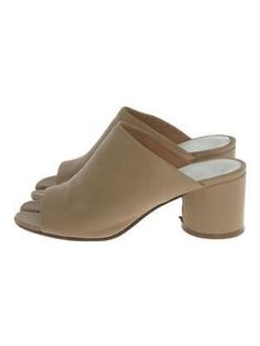 ad eBay - Maison Margiela Women's Sandals in Beige Size 36.5 - Buy Now, click the link (eBay) Chic Beige Mules For Spring, Beige Open Toe Mules With Padded Heel, Beige Mules With Padded Open Heel, Beige Sandals With Leather Sole For Spring, Beige Open Heel Mules With Padded Heel, Beige Heels With Leather Sole For Summer, Casual Beige Mules For Formal Occasions, Cream Mules For Evening And Summer, Beige Leather Sole Heels For Spring