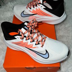 All Offers Are Welcome Nike Orange Lace-up Running Shoes, Nike Airmax Excee, Air Max 90 Women, Nike Air Max Excee, Silver Sneakers, Nike Air Max Thea, White Running Shoes, Nike Orange, Nike Free Runs