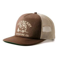 Huckberry’s take on nostalgic summer camp hats Vintage 5-panel Hat For Outdoor Activities, Summer Camping Hat With Short Brim, Vintage Hats With Short Brim For Outdoor Activities, Vintage Short Brim Hat For Outdoor Activities, Brown Outdoor Cap, Brown Trucker Hat For Camping, Retro Baseball Cap For Outdoor, Vintage 5-panel Hat For Summer, Adjustable Brown Bucket Hat For Outdoor Activities